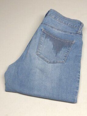 NYDJ HIGH-RISE CROP JEANS 6/28x19 ⭐️
